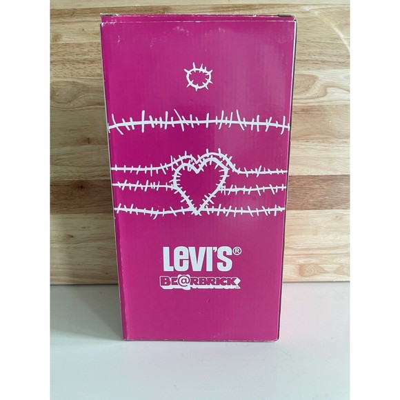 Bearbrick Medicom Levi Levis 400% 2005 Levi’s store Jean Design Limited Release - Picture 2 of 8